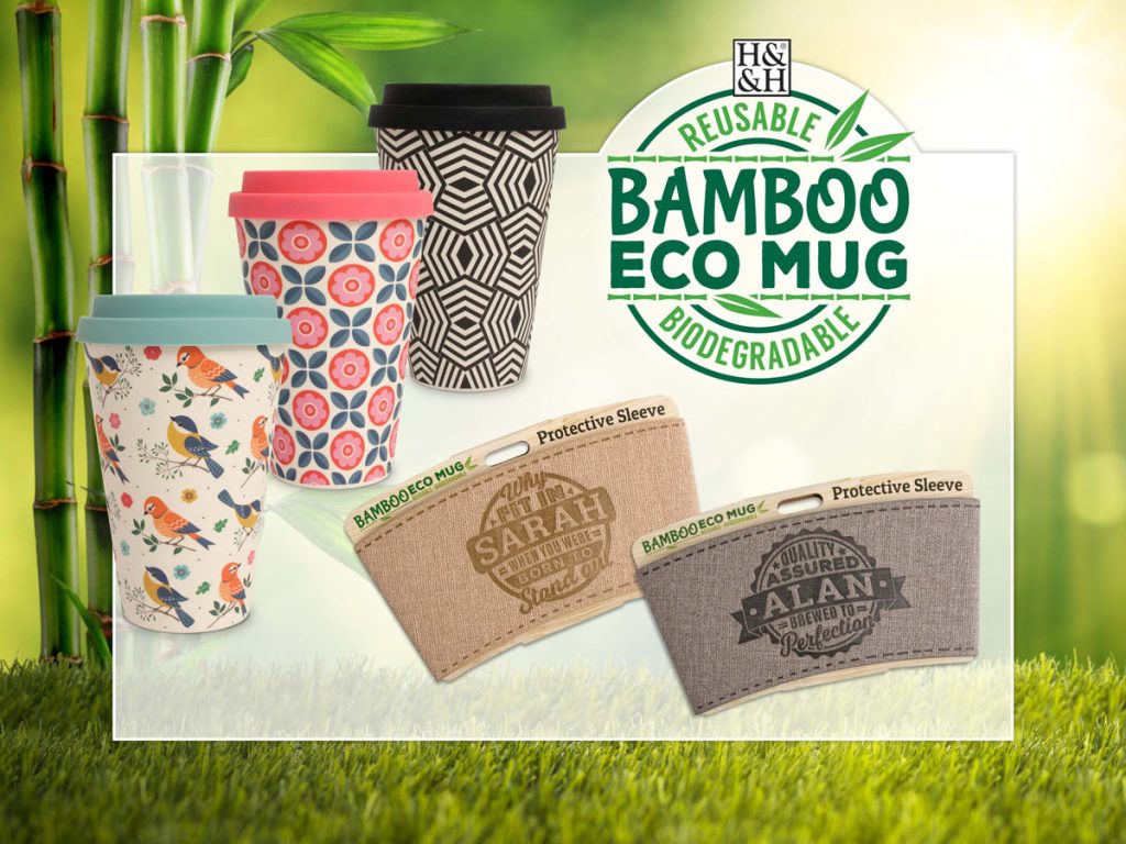 Coffee/Tea Mugs History & Heraldry Bamboo Eco Travel Mugs Choice of Designs
