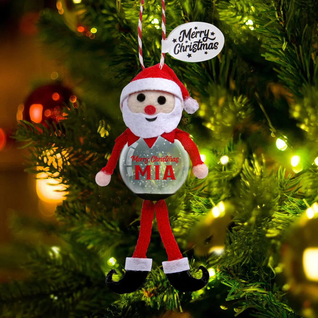 Snow Globe Christmas Tree Decorations